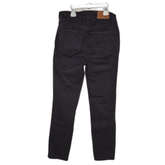Madewell Denim - Madewell High-Rise Skinny Jeans | Women's Size 25 | Black Ankle Crop